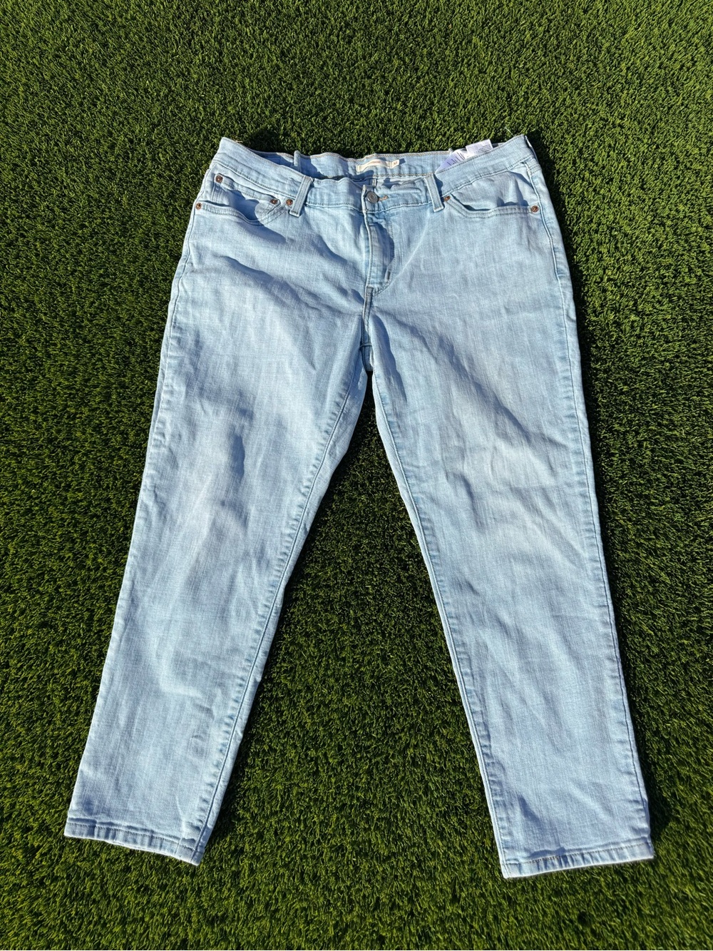 Levi's Light Blue Straight-Leg Women's Jeans